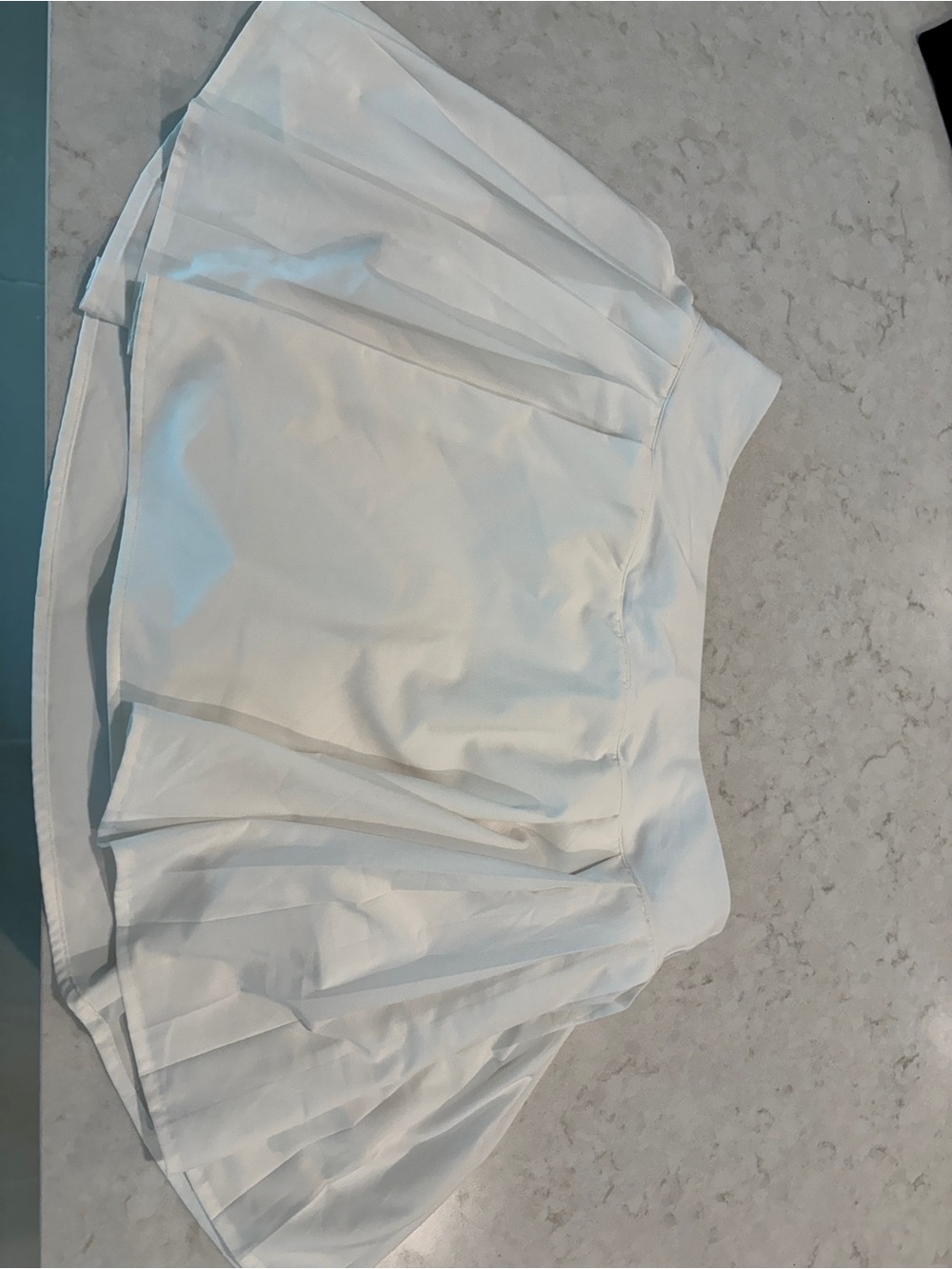 Lululemon White Athletic Skirt Skort Built-In Shorts Size 8 Like New - Picture 5 of 8